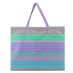 Pattern Zipper Large Tote Bag by Valentinaart