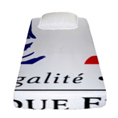 Symbol Of The French Government Fitted Sheet (single Size) by abbeyz71