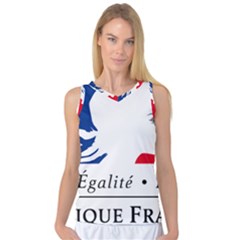 Symbol Of The French Government Women s Basketball Tank Top by abbeyz71