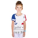 Symbol of the French Government Kids  One Piece Tee View1