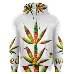 Marijuana Leaf Bright Graphic Men s Pullover Hoodie by Simbadda