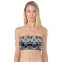 Star Grey Black Line Space Bandeau Top View1