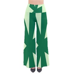 Starburst Shapes Large Circle Green Pants by Alisyart