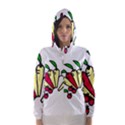 Tomatoes Carrots Hooded Wind Breaker (Women) View1