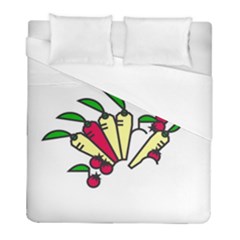 Tomatoes Carrots Duvet Cover (Full/ Double Size)