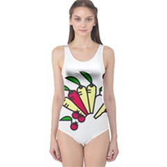 Tomatoes Carrots One Piece Swimsuit