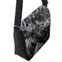 Fern Raindrops Spiderweb Cobweb Flap Messenger Bag (S) View2