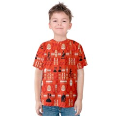 Traditional Wayang Kids  Cotton Tee