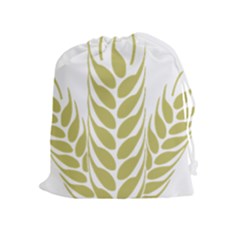 Tree Wheat Drawstring Pouches (extra Large)