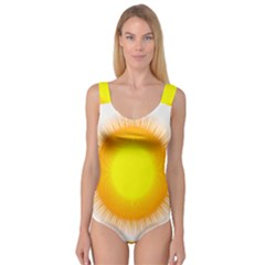 Sunlight Sun Orange Yellow Light Princess Tank Leotard 