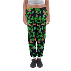 Leaves True Leaves Autumn Green Women s Jogger Sweatpants by Simbadda