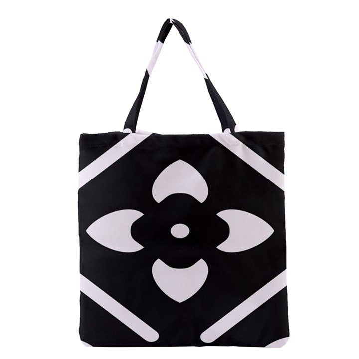 Pattern Background Grocery Tote Bag