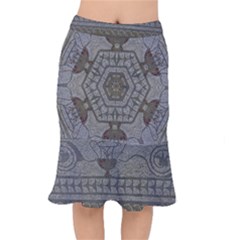 Fishbourne Kaleidoscope Short Mermaid Skirt by DeneWestUK