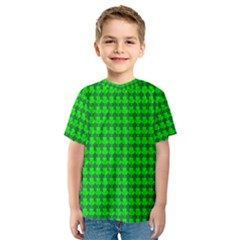 St  Patricks Day Green Kids  Sport Mesh Tee