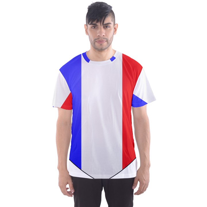 Shield on the French Senate Entrance Men s Sport Mesh Tee