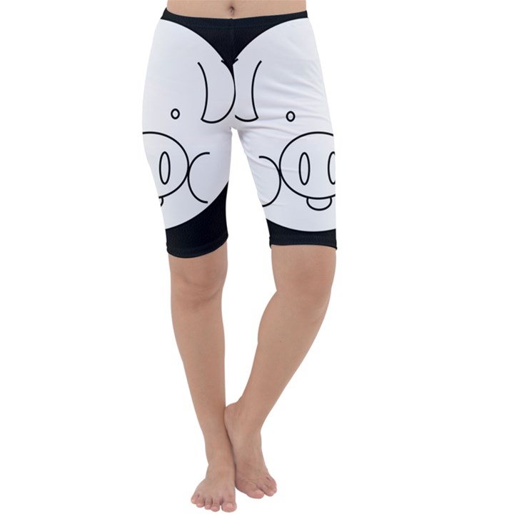 Pig Logo Cropped Leggings 