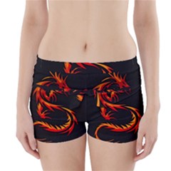 Dragon Boyleg Bikini Wrap Bottoms by Simbadda
