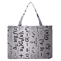 Science Formulas Medium Zipper Tote Bag by Simbadda