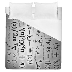 Science Formulas Duvet Cover (queen Size) by Simbadda