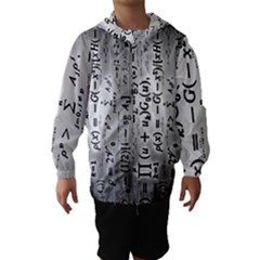 Science Formulas Hooded Wind Breaker (kids) by Simbadda