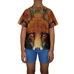 Fox Kids  Short Sleeve Swimwear by Simbadda