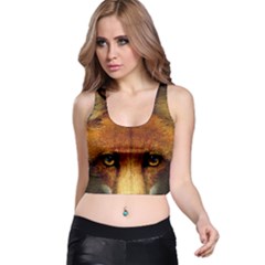 Fox Racer Back Crop Top by Simbadda