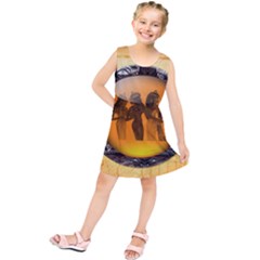 Maps Egypt Kids  Tunic Dress by Simbadda