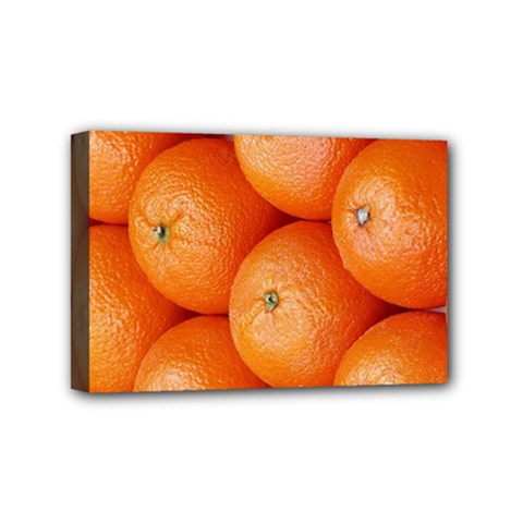 Orange Fruit Mini Canvas 6  X 4  by Simbadda