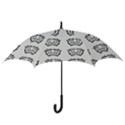 Animal Bison Grey Wild Hook Handle Umbrellas (Large) View3