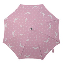 Wallpaper Same Palette Pink Star Bird Animals Hook Handle Umbrellas (large) by Alisyart