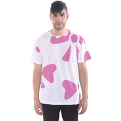 Bow Ties Pink Men s Sport Mesh Tee