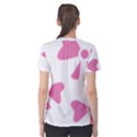 Bow Ties Pink Women s Sport Mesh Tee View2