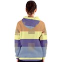 Color Therey Orange Yellow Purple Blue Women s Zipper Hoodie View2