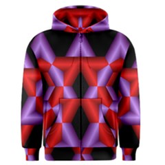 Star Of David Men s Zipper Hoodie by Simbadda