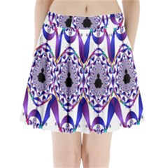 Ring Segments Pleated Mini Skirt by Simbadda