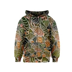 Floral Pattern Background Kids  Zipper Hoodie