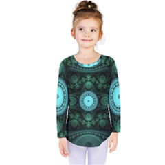 Grand Julian Fractal Kids  Long Sleeve Tee