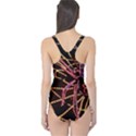 Black Widow Spider, Yellow Web One Piece Swimsuit View2