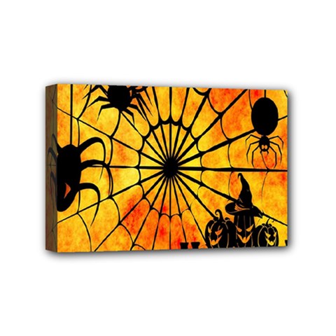 Halloween Weird  Surreal Atmosphere Mini Canvas 6  X 4  by Simbadda