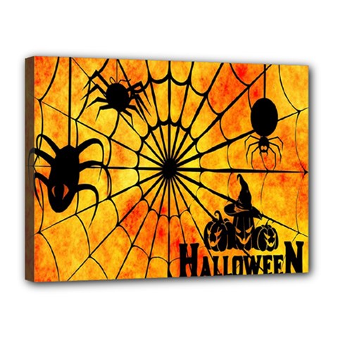 Halloween Weird  Surreal Atmosphere Canvas 16  X 12  by Simbadda