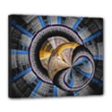 Fractal Tech Disc Background Deluxe Canvas 24  x 20   View1