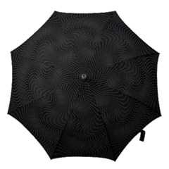 Distorted Net Pattern Hook Handle Umbrellas (medium) by Simbadda