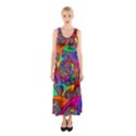 Color Spiral Sleeveless Maxi Dress View1