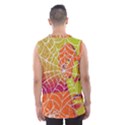 Orange Guy Spider Web Men s Basketball Tank Top View2