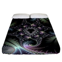 Beautiful Curves Fitted Sheet (king Size) by Simbadda