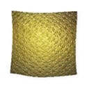 Patterns Gold Textures Square Tapestry (Small) View1