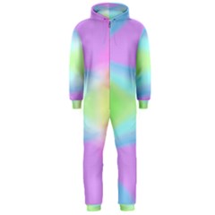 Abstract Background Colorful Hooded Jumpsuit (men)  by Simbadda