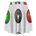 9 Power Buttons High Waist Skirt View2
