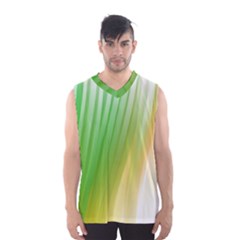 Folded Paint Texture Background Men s Basketball Tank Top by Simbadda