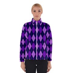 Plaid Triangle Line Wave Chevron Blue Purple Pink Beauty Argyle Winterwear by Alisyart